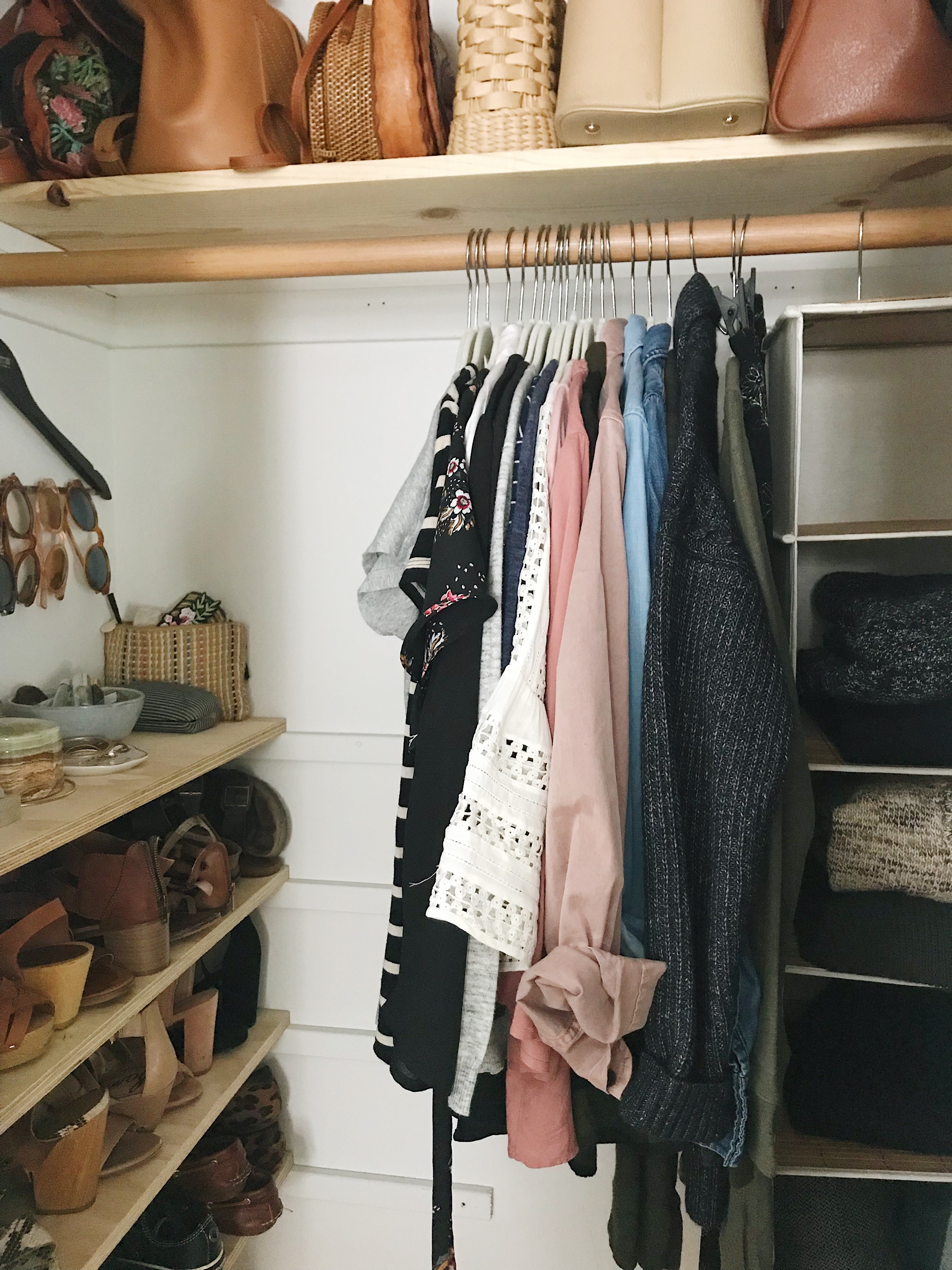 Decluttering your closet tips