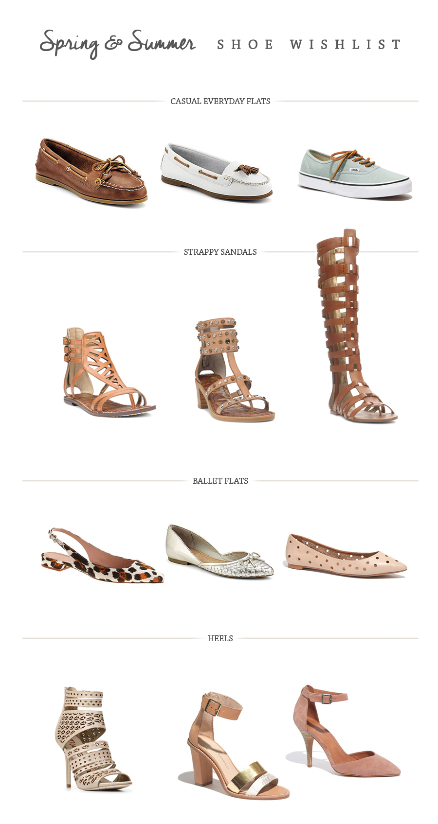 Spring and Summer 2014 Shoe Trends