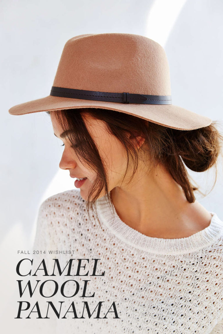 Fall 2014 Wishlist | Camel Wool Panama