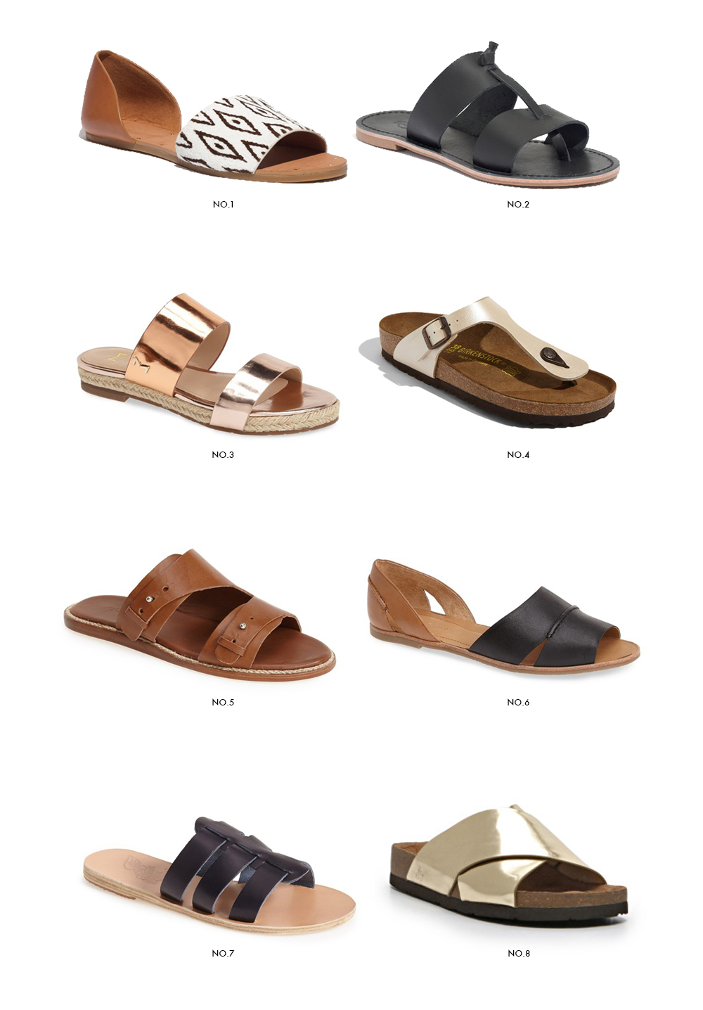 Slip-on Pool Sandals Trend | KittyCotten.com