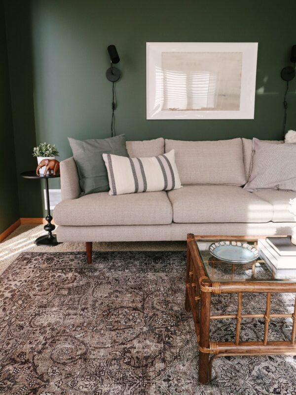 Tips for Decorating a Living Room with Dark, Bold Paint Color - Kitty ...