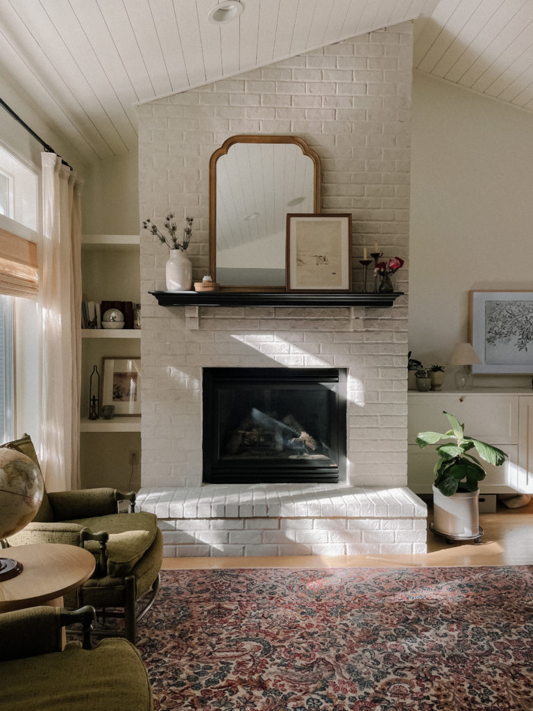 Vintage modern minimal living room