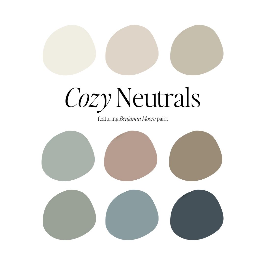 Cozy Neutrals Paint Colors Guide